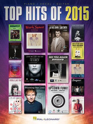 cover image of Top Hits of 2015 Songbook